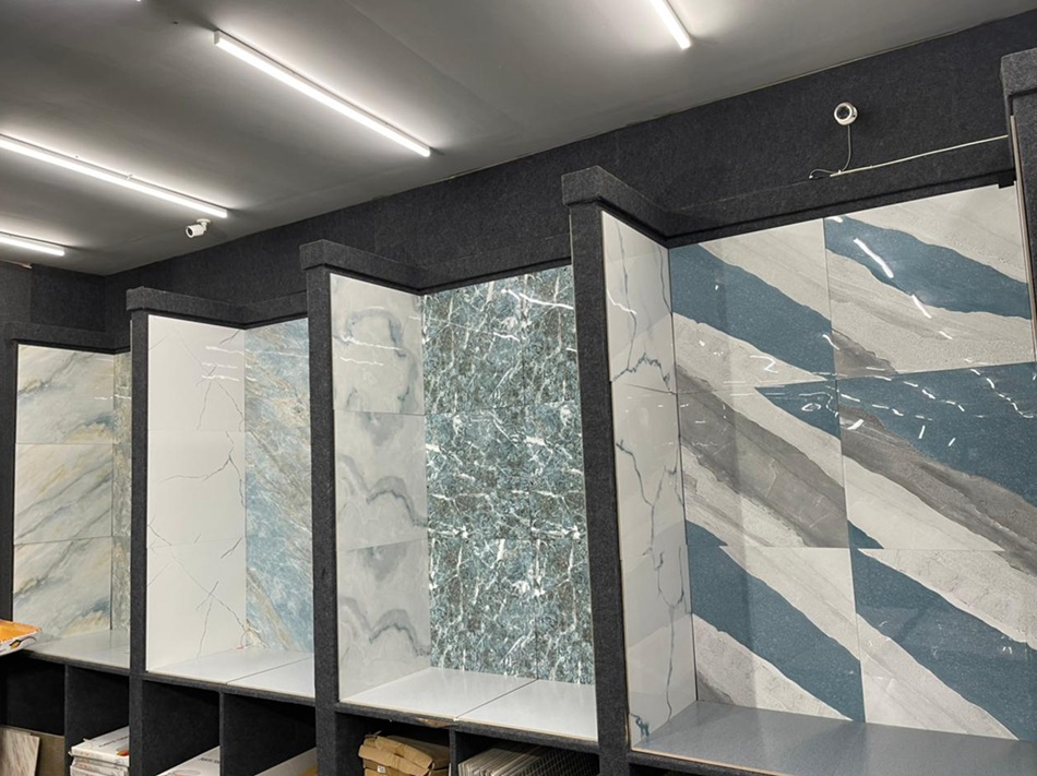 Show Room supplier of all types of ceramic tiles and sanitaryware in