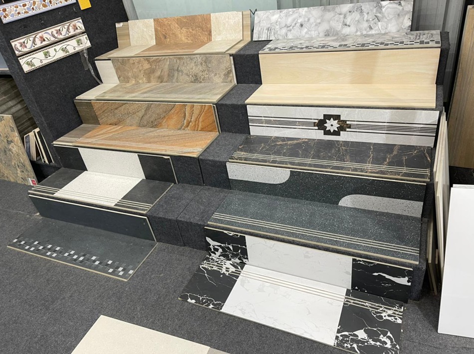 Show Room supplier of all types of ceramic tiles and sanitaryware in